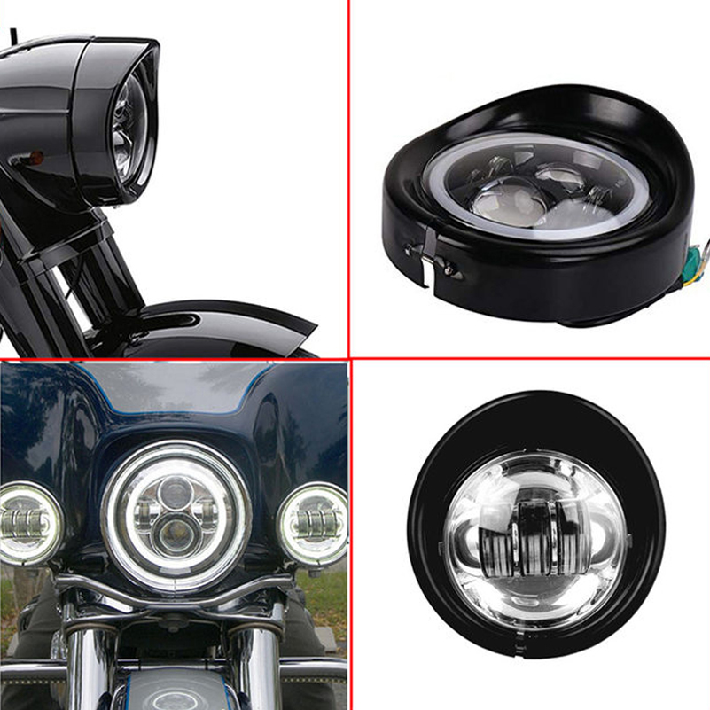 Motorcycle Headlight Trim Viso - Lighting Visual review and price