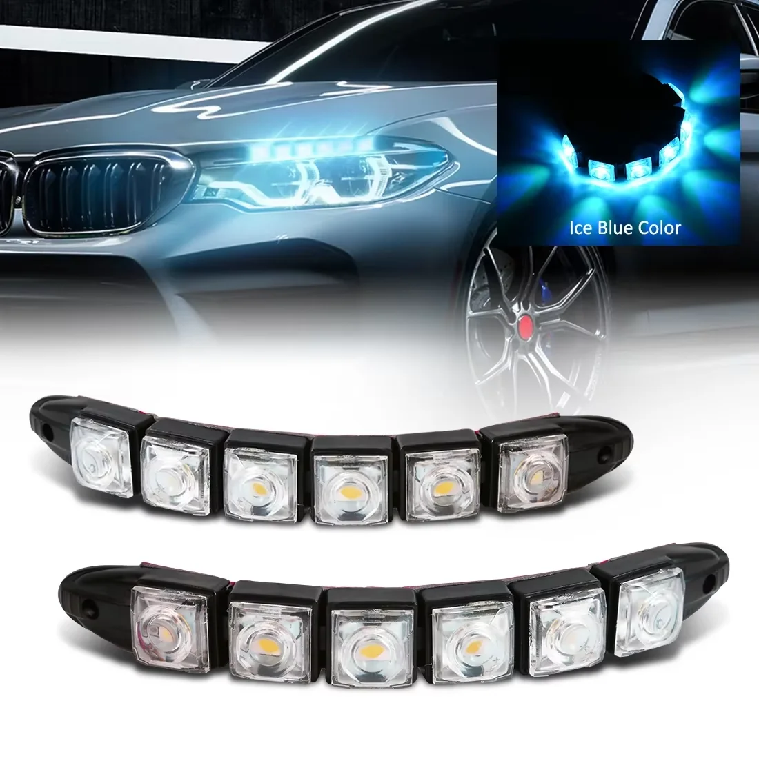 2PCS LED Waterproof DRL Light  - Lighting Decoration Ideas review and price