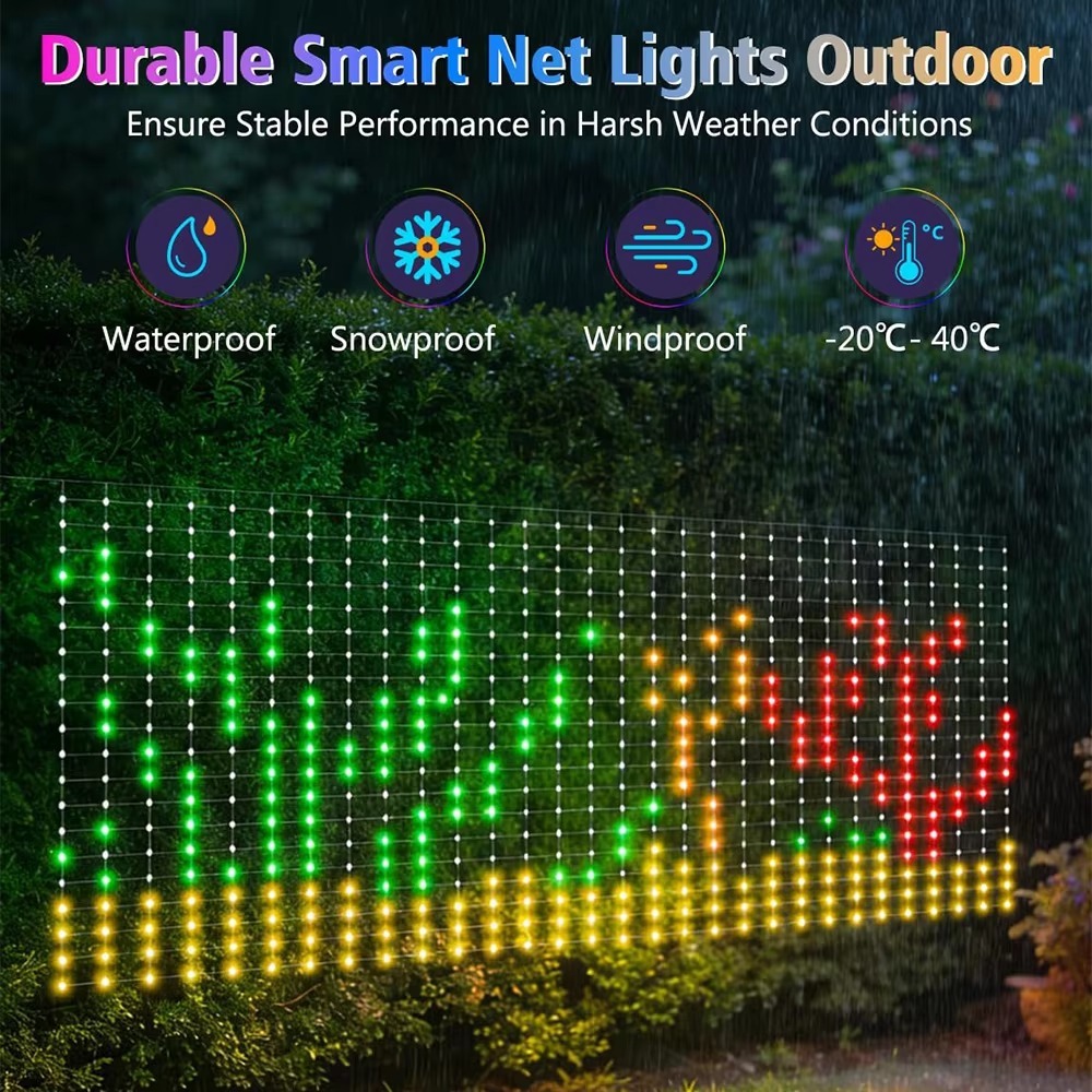 Novelty Christmas Net Lights S - Lighting Christmas Decor review and price