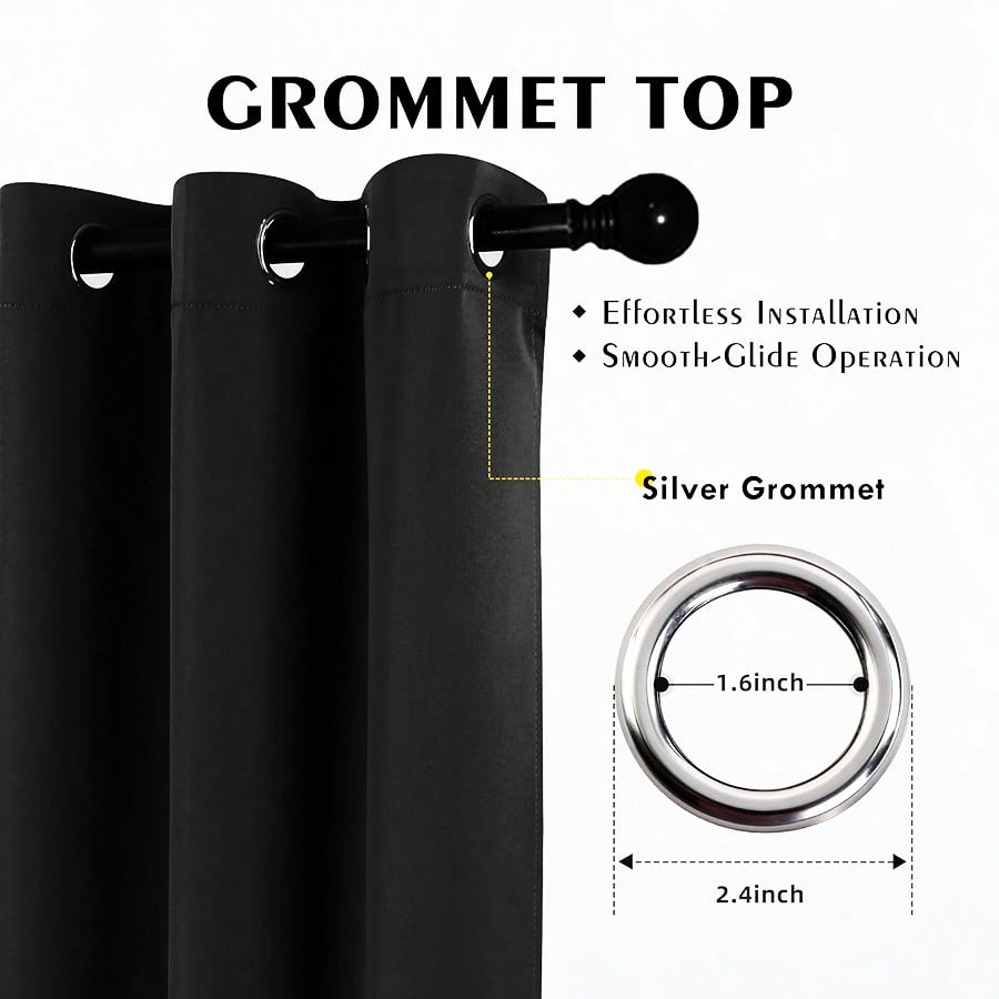 2pcs Blackout Thermal Curtains - Lighting Decoration Ideas review and price