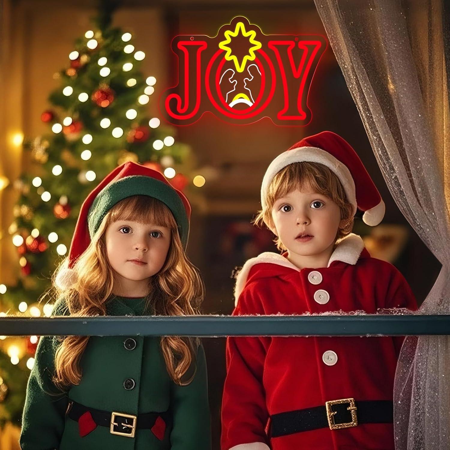 Joy Nativity Scene Neon Sign U - Lighting Christmas Decor review and price