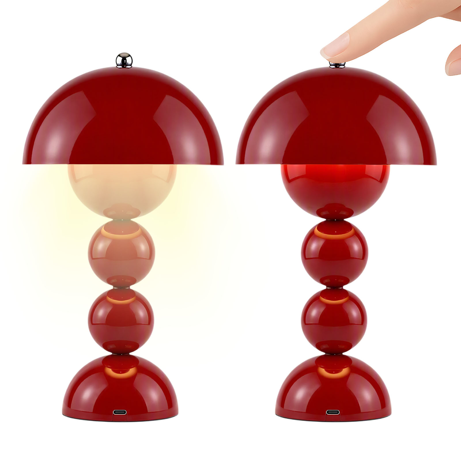 USB Mushroom Bud LED Table Lam - Decor Lighting Lamps review and price