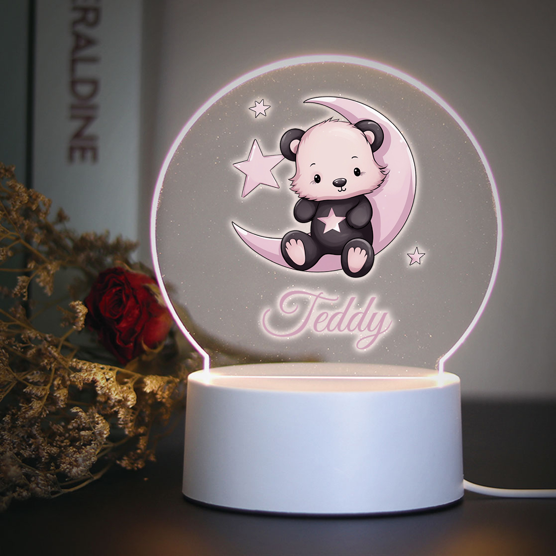 1pc Personalize Custom Moon be - Lighting Visual review and price