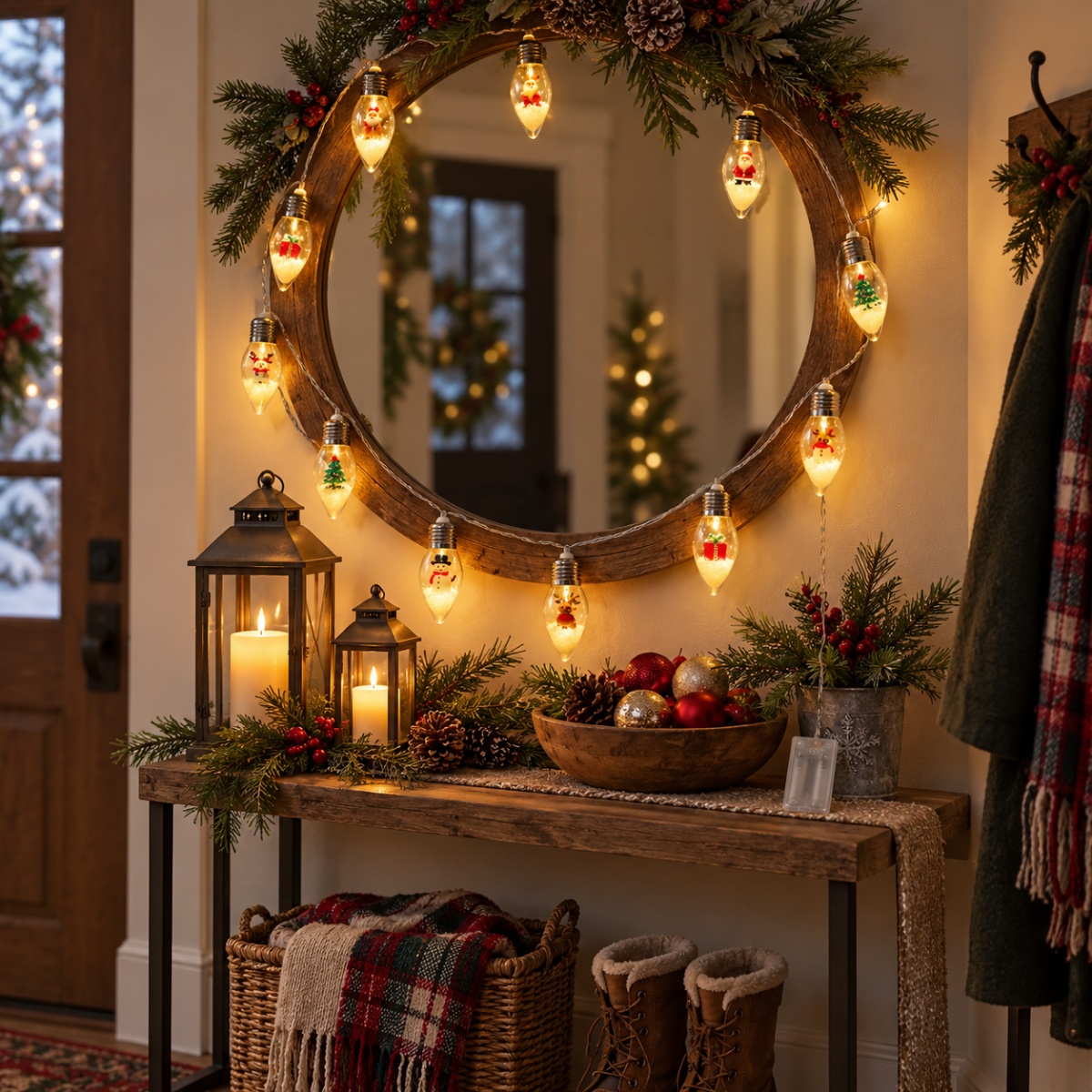 1pc 10/20 LED Xmas Snow Clear  - Lighting Decoration Ideas review and price