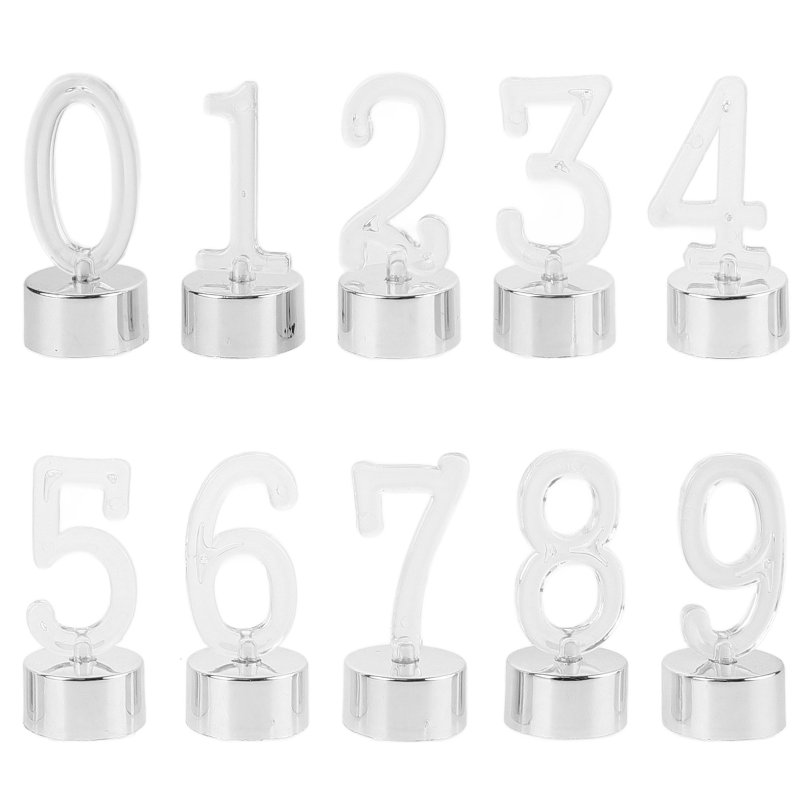 10Pcs LED Number Lamp Flameles - Lighting Decoration Ideas review and price